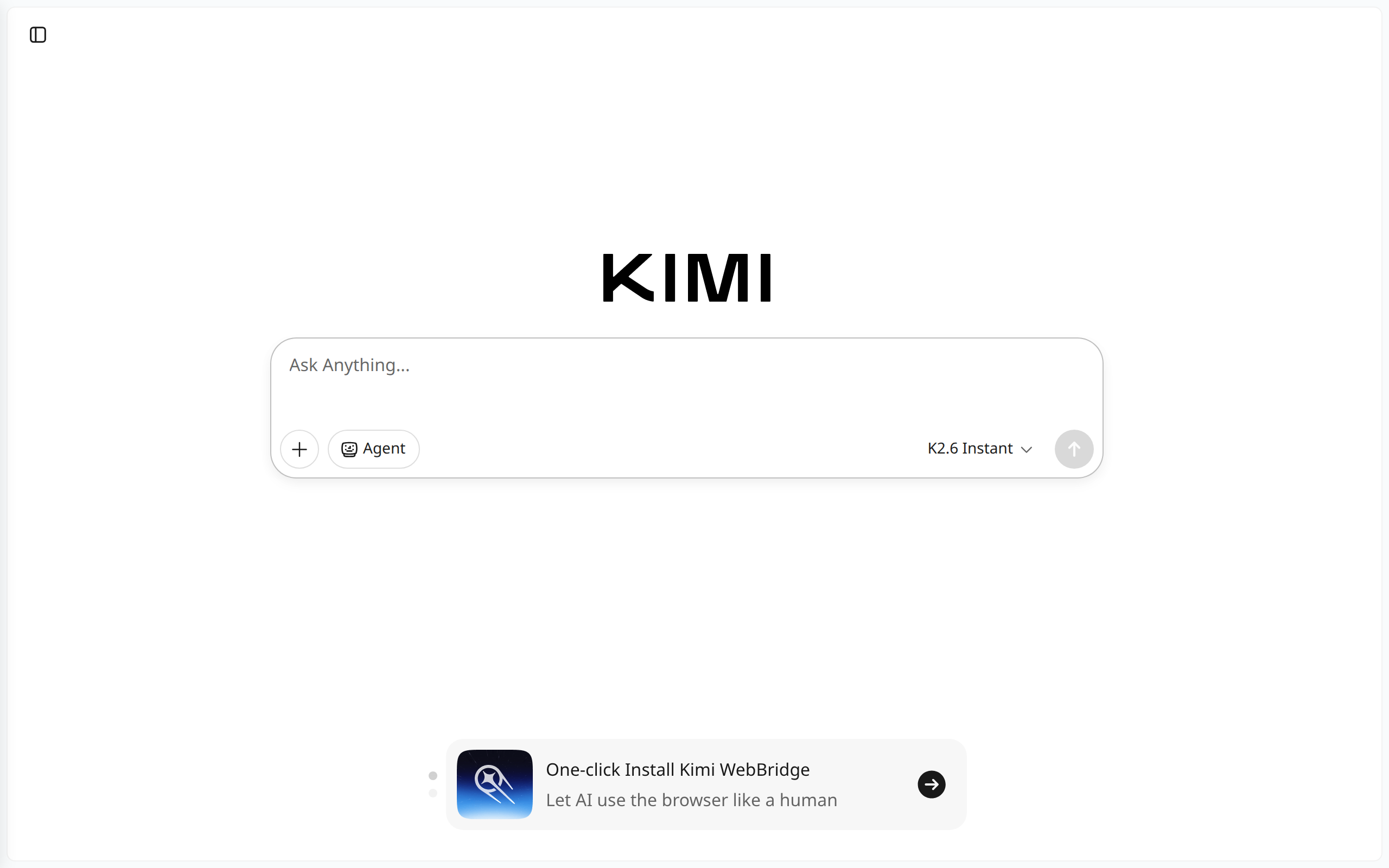 Moonshot Kimi chat interface showing long-document handling and model selector on kimi.moonshot.cn