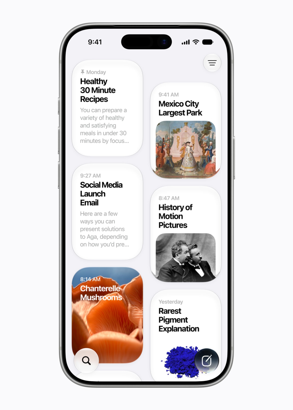 Siri AI dedicated app showing conversation history synced across devices via iCloud