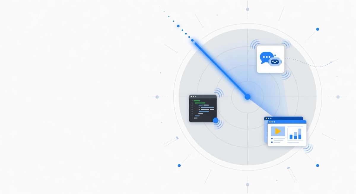 Dokie AI presentation maker interface on laptop showing AI-generated PowerPoint slides